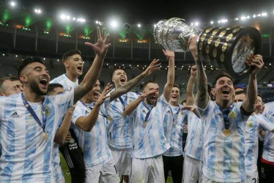 梅西可以轻松备战世界杯了！阿根廷终结久违美洲杯冠军